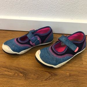 Plae girls Mary Janes, size 12.5